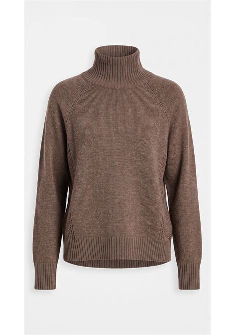 Des Petits Hauts Women's Aramis Loutre Dark Grey Extra-Fine Merino High-Neck Jumper Des Petits Hauts |  | 1H26010207187